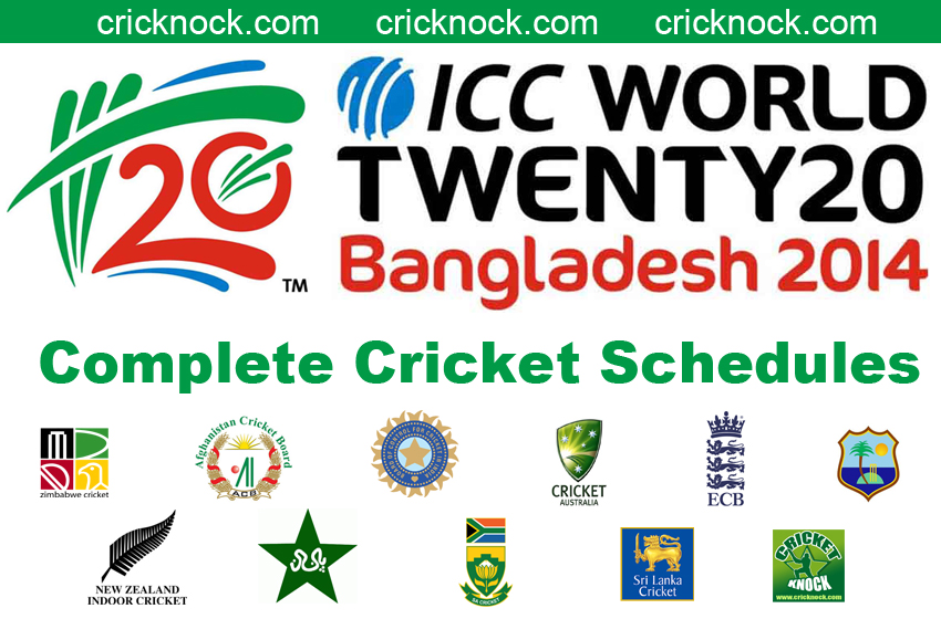 ICC T20 World Cup 2014 Fixtures