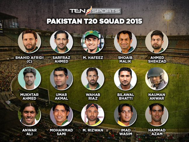 Pakistan Cricket Board Announces 15 Man Squads for T20s Against Zimbabwe
