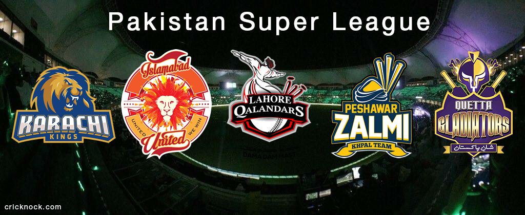 Pakistan Super League team logos