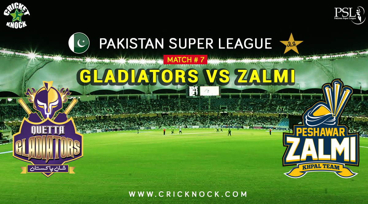 Watch Peshawar Zalmi vs Quetta Gladiators Highlights