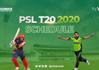 PSL T20 2020 complete fixtures