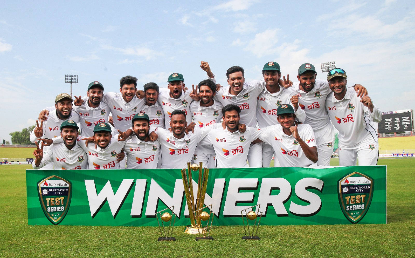 Historic Test Series Victory for Bangladesh against Pakistan in Rawalpindi