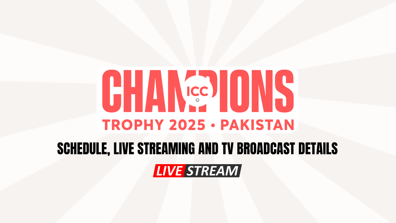 ICC Champions Trophy 2025 Live Streaming